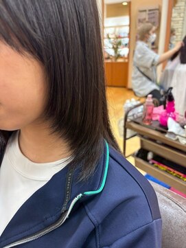 ヒラトヤ 肴町店 大人かわいい10代20代30代ヘルシーレイヤー×ナチュラルブラウン