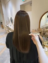 アンド ラ ブランシュ(&.La Blanche)&nbsp;オリーブグレー/黒髪カタログ/ココアベージュ/髪質改善