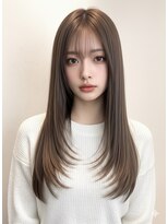 エールバイボヌール(Ere by Bonheur)&nbsp;西梅田北新地/ロングレイヤー　グレーベージュ