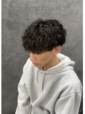 【学生向け】前下がりマッシュ　ツイストスパイラル