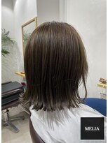 メリア(MELIA)&nbsp;ハイライト×外はねボブ#浦和#美容院#南浦和#縮毛矯正#髪質改善