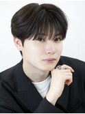メンズシースルーマッシュショート毛流れニュアンスパーマ
