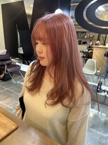 ステップボーンカットオオサカ(STEP BONE CUT OSAKA Via TICK-TOCK)&nbsp;【ステップボーンカット】ニュアンスピンク