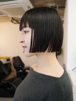 テンション(tension)&nbsp;コンパクトボブミニボブ髪質改善縮毛矯正札幌駅大通バスセンター