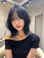 レーヴバイロンド 仙台(Reve by Lond) レイヤーカットダークアッシュブラウン髪質改善似合わせカット