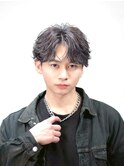 横浜駅/学割U24/メンズサロン/フェザーパーマ/シャドウパーマ