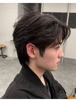 ノーウェイ(NOWAY)&nbsp;【NOWAY】フェザーパーマリバースセンターパートメンズ限定