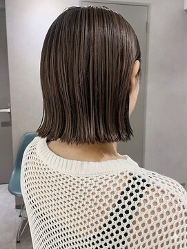 ピークス 千葉店(Peaks) 髪質改善/レイヤーショートボブ/20代30代40代50代/顔周りカット
