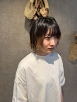 パーミル ヘア クマモト(permille ‰ hair Kumamoto) プレイングカラー×ウルフショート