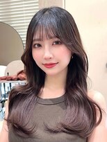 トイロ 新宿(Toiro)&nbsp;韓国レイヤーロングレイヤー顔周りレイヤーシースルーバング