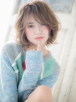 モッズヘア 福岡天神店 mod's天神ダブルカラー抜け感ウルフショートレイヤーボブパーマb