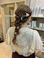 オーセンヘア(AUTHEN.HAIR)&nbsp;仙台ヘアセット/編みおろしヘア