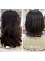 ヘアーアートシフォン 池袋西口店(Hair art chiffon)&nbsp;ハッシュカット/グレージュ/デザインカラー/白髪ぼかし/縮毛矯正