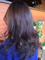 カシュカシュヘア(Cache-Cache hair)&nbsp;秋色アプリコット＋アップル～リン脂質添えコテの愛を～