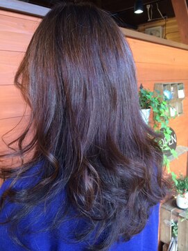 カシュカシュヘア(Cache-Cache hair) 秋色アプリコット＋アップル～リン脂質添えコテの愛を～