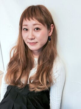 リルア 博多(LIRUA) オン眉短め前髪＆ グレージュハイライト