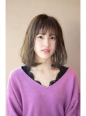 【arts lita　町田】透け感×ボブ