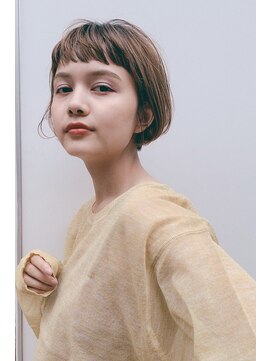 ゼンコー キチジョウジ シェール(ZENKO KICHIJOJI chere) 【ZENKO吉祥寺Chere】似合わせショートバングのミニボブ