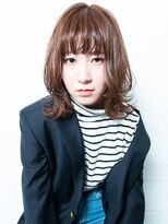 ボウ(BEAU)&nbsp;外ハネニュアンスが大人可愛い♪レイヤーソフトウルフスタイル