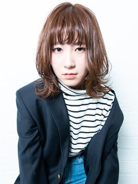 ボウ(BEAU) 外ハネニュアンスが大人可愛い♪レイヤーソフトウルフスタイル