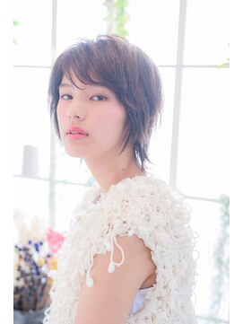 クラリス バイネオ 武蔵小杉(Claris by neo) マットベージュ ハンサムショート