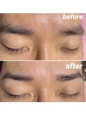 眉毛スタイリング