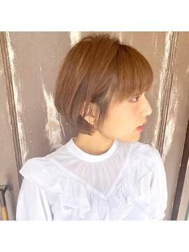 ヘアースタジオ エフ(Hair studio f) ショートボブby平松