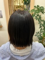 アメイジングヘアー 中沢店(AMAZING HAIR)&nbsp;【AMAZING HAIR 中沢店/長島】ぱつっとボブ/切りっぱなしボブ