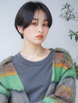 ソヨン 山形桜田店(SOYON)&nbsp;センターバング×暗髪クールショート