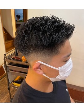 プルス 墨染店(PLUS) メンズスタイル【墨染駅/藤森駅/伏見駅/ハイライト/透け感】