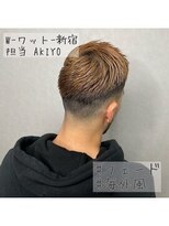 ワット 原宿店(W)&nbsp;海外風☆フェードスタイル