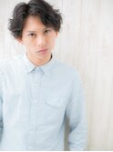 セミウエット＆エアリーマッシュパーマd