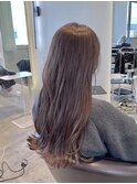 艶髪ロングオリーブラベンダー髪質改善オージュア群馬太田