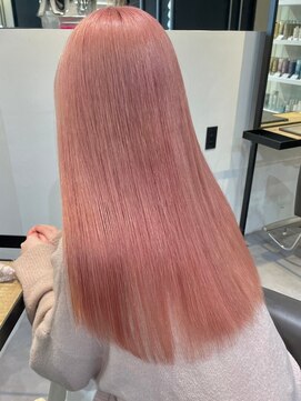 ベレーザ 渋谷(BELEZA) 3537シルキーオン眉セシルカットタイトストレートオルチャンヘア