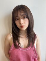 ノイカーム(noi Calm)&nbsp;【ロングウルフ】【レイヤーカット】【韓国風レイヤー】