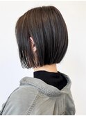 【ぷつっと切りっぱなしボブ20代30代40代】鈴木啓介