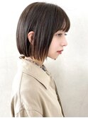 ナチュラルボブ×黒髪ボブ×大人ショートボブ 20代30代40代