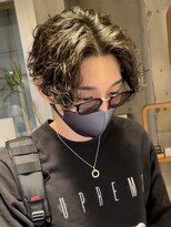 キングオブヘアバイノイズアンドフィフス 京都駅前店(KING of hair by NOISM&fifth)&nbsp;波巻きパーマセンターパートツーブロックスパイラルパーマ
