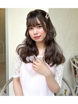 ニコフクオカヘアーメイク(NIKO Fukuoka Hair Make) 【NIKO】透明感ベージュカラー♪ガーリーヘア