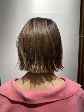 エアー 銀座タワー(AIR) 【外はねカジュアルボブ】air銀座タワー　藤本麻衣