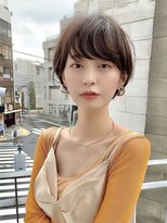 アイドットプラス 表参道(i.+omotesando)&nbsp;小顔ショート簡単スタイリングつや髪顔まわりベージュカラー