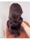髪質改善＊くびレイヤーピンクベージュ＊美髪【Zina船橋】