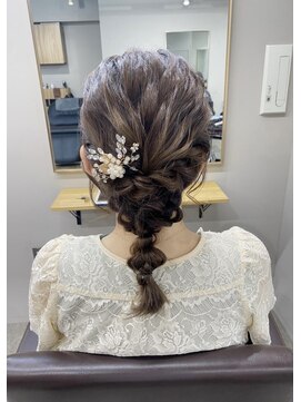 ユウル 横浜(juhl.) ヘアアレンジ/ヘアセット/編みおろし