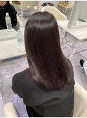 暗髪つや髪スタイル