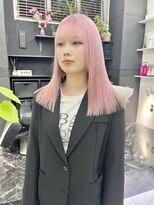 チュダック(ChuDuck)&nbsp;韓国風《ペールピンク》ハイトーン/ケアブリーチ/ダブルカラー