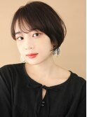 髪質改善/縮毛矯正/美髪/ショート/耳かけ/ショートボブ/小顔ヘア