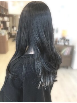 クレス 武蔵浦和店 コントラストインナーシルバーグラデーション