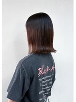 トップヘアー 玉島店(TOP HAIR)&nbsp;《TOPHAIR 玉島店/ ちゃみ》パツっとボブ