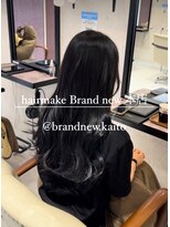 ヘアーメイク ブランニュー 東生駒店(hair make Brand new)&nbsp;ブルーブラック