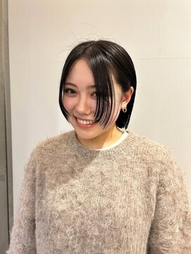 ガーランド (Garland) 切りっぱなしボブ/顔周りレイヤー/前髪/原宿神宮前